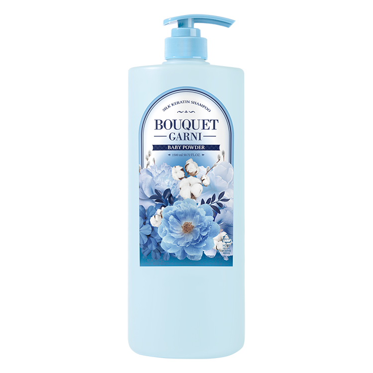 璞珈妮 角蛋白柔順洗髮精 1500ml【寶寶香】-BOUQUET GARNI