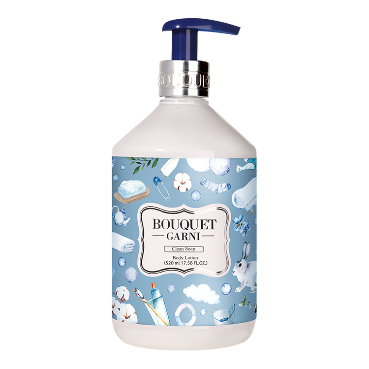 璞珈妮 香水潤膚乳液 520ml【清新皂香】- Bouquet Garni