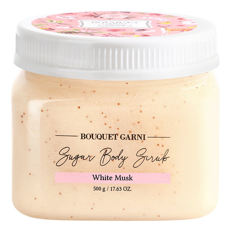 璞珈妮 香水身體磨砂膏 500g【白麝香】-Bouquet Garni