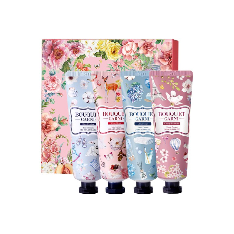 璞珈妮 香水護手霜 50ml 禮盒組-Bouquet Garni