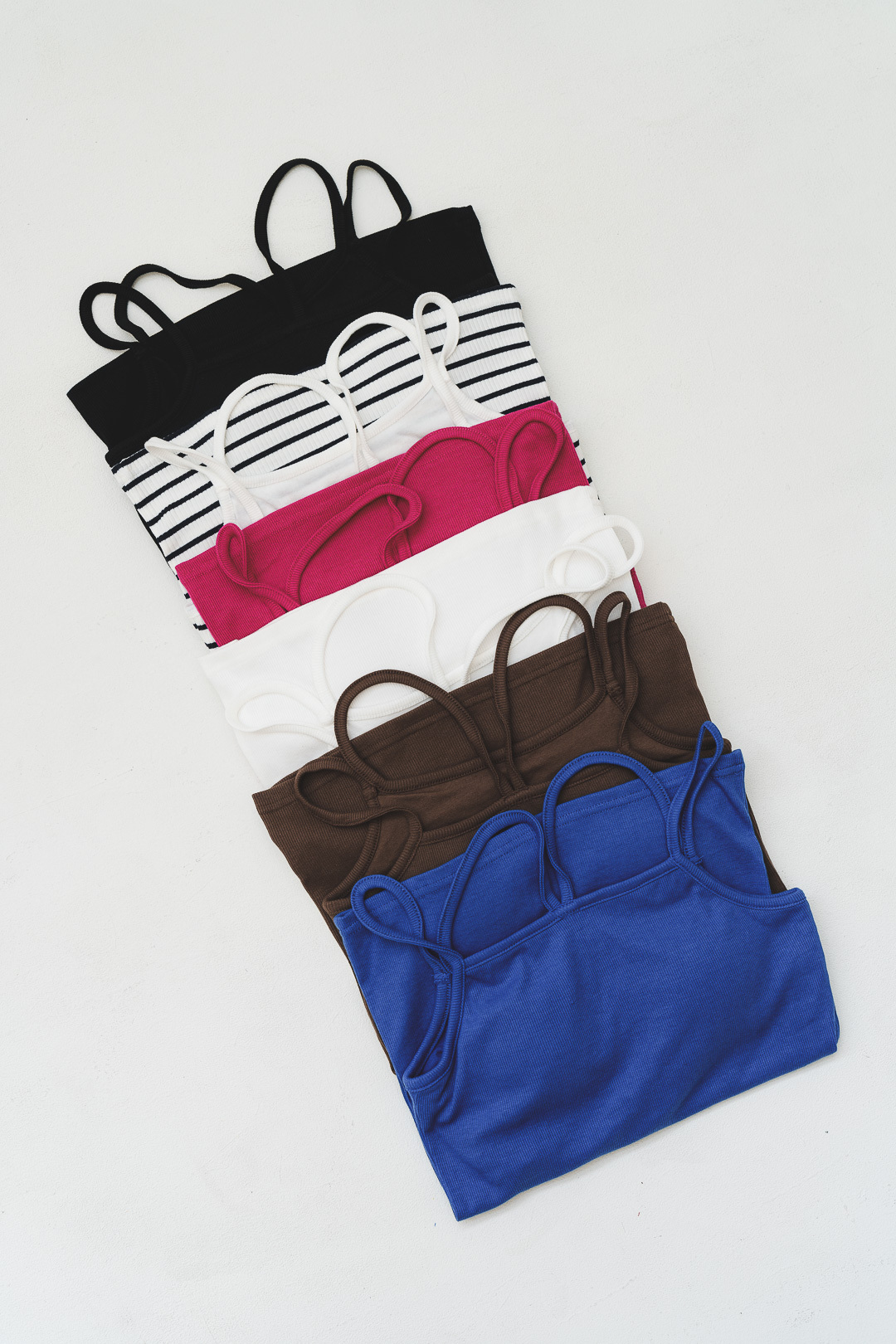 附胸墊！設計吊帶背心(六色)