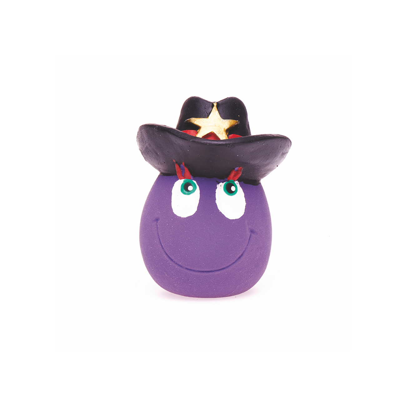 《 Lanco 》天然無毒橡膠玩具【警長蛋】