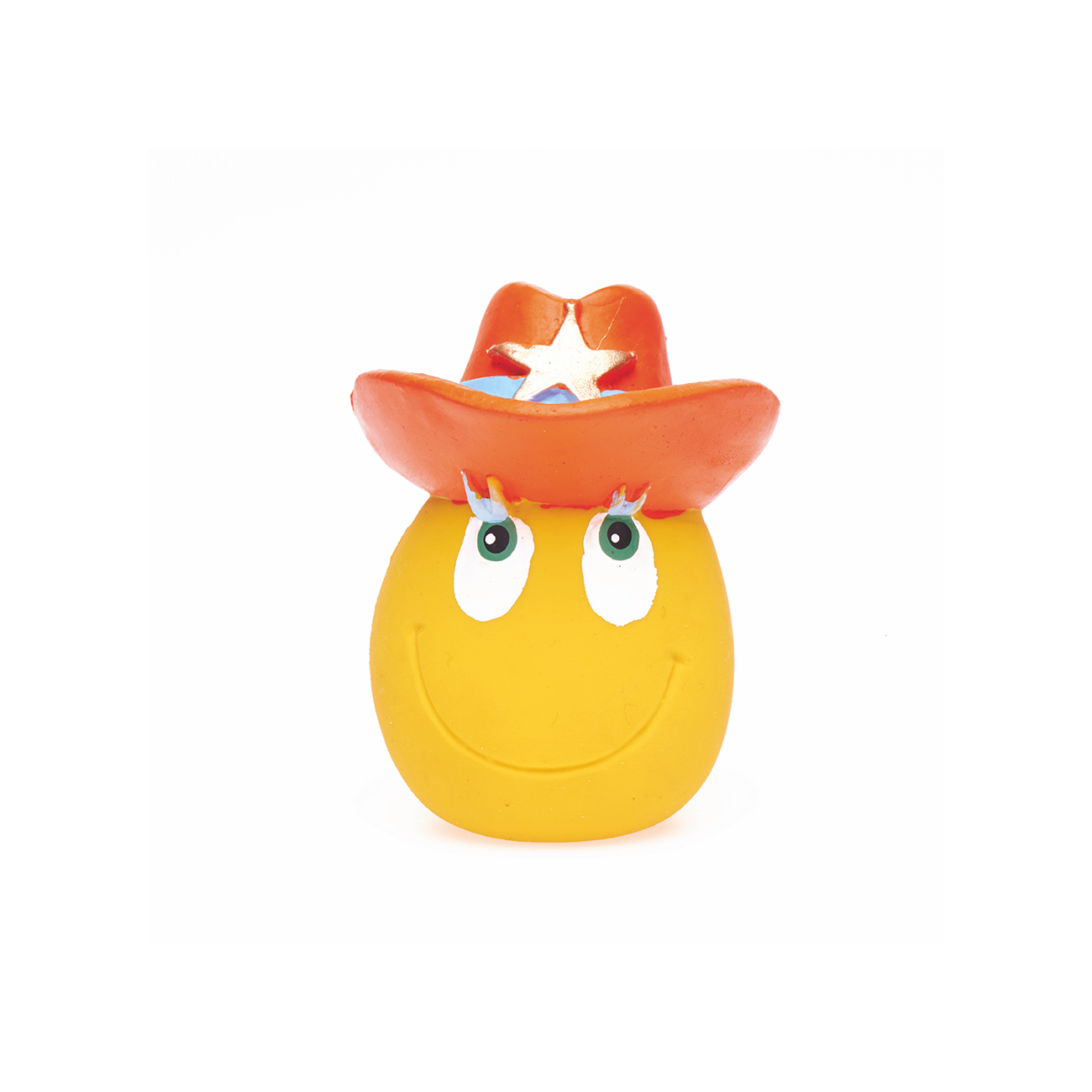 《 Lanco 》天然無毒橡膠玩具【警長蛋】