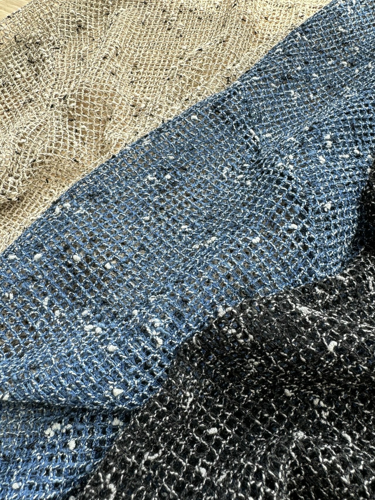 迷惑閃亮透視長袖T恤