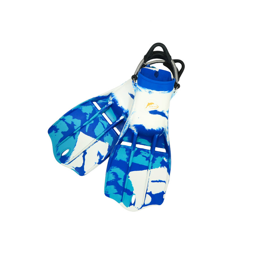 YONGYUE橡膠蛙鞋打洞款/彈簧式