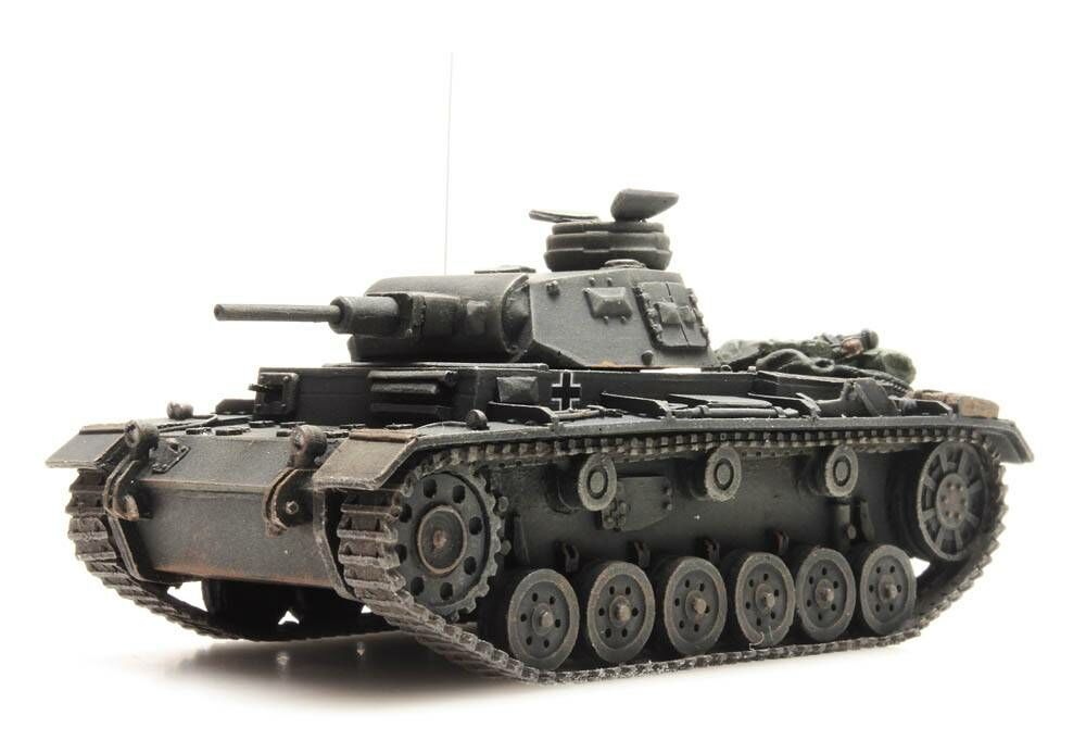 Artitec 387.305 HO規 Pzkw III Ausf F 坦克 灰