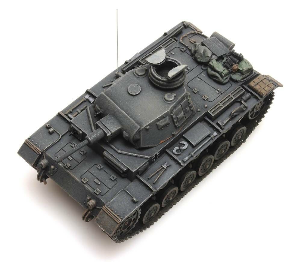 Artitec 387.305 HO規 Pzkw III Ausf F 坦克 灰