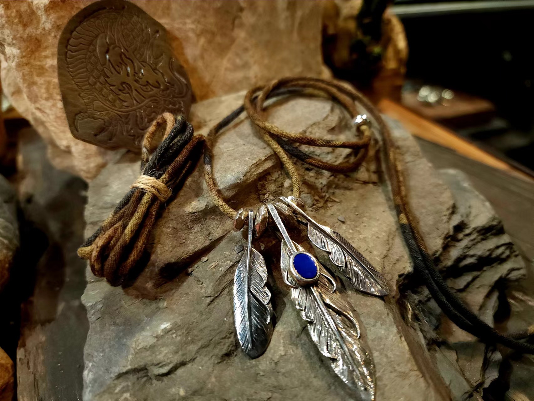 YVES 古布繩-龍影迷彩