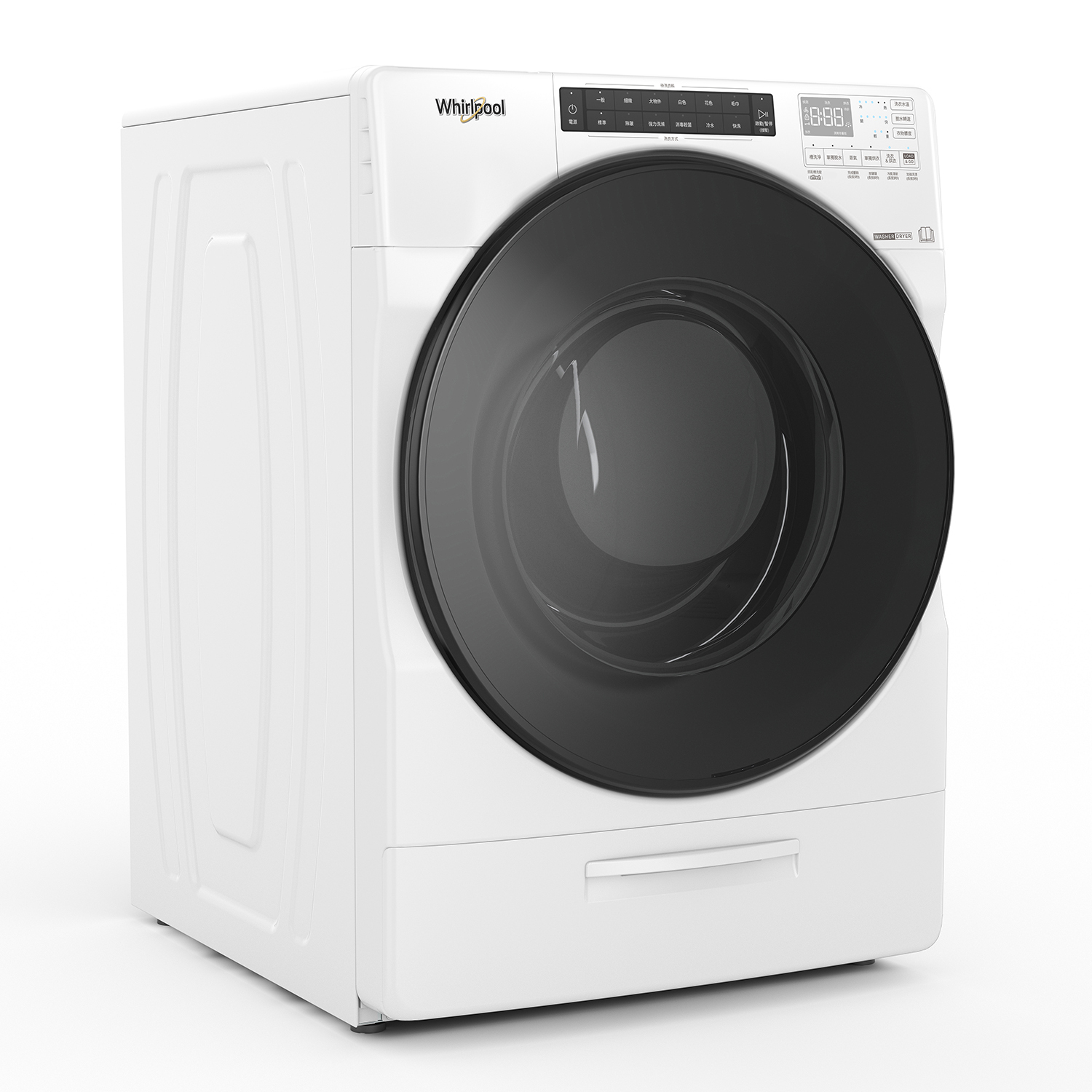 (可議價)Whirlpool 惠而浦 17公斤Load & Go蒸氣洗脫烘變頻滾筒洗衣機(8TWFC6820LW)