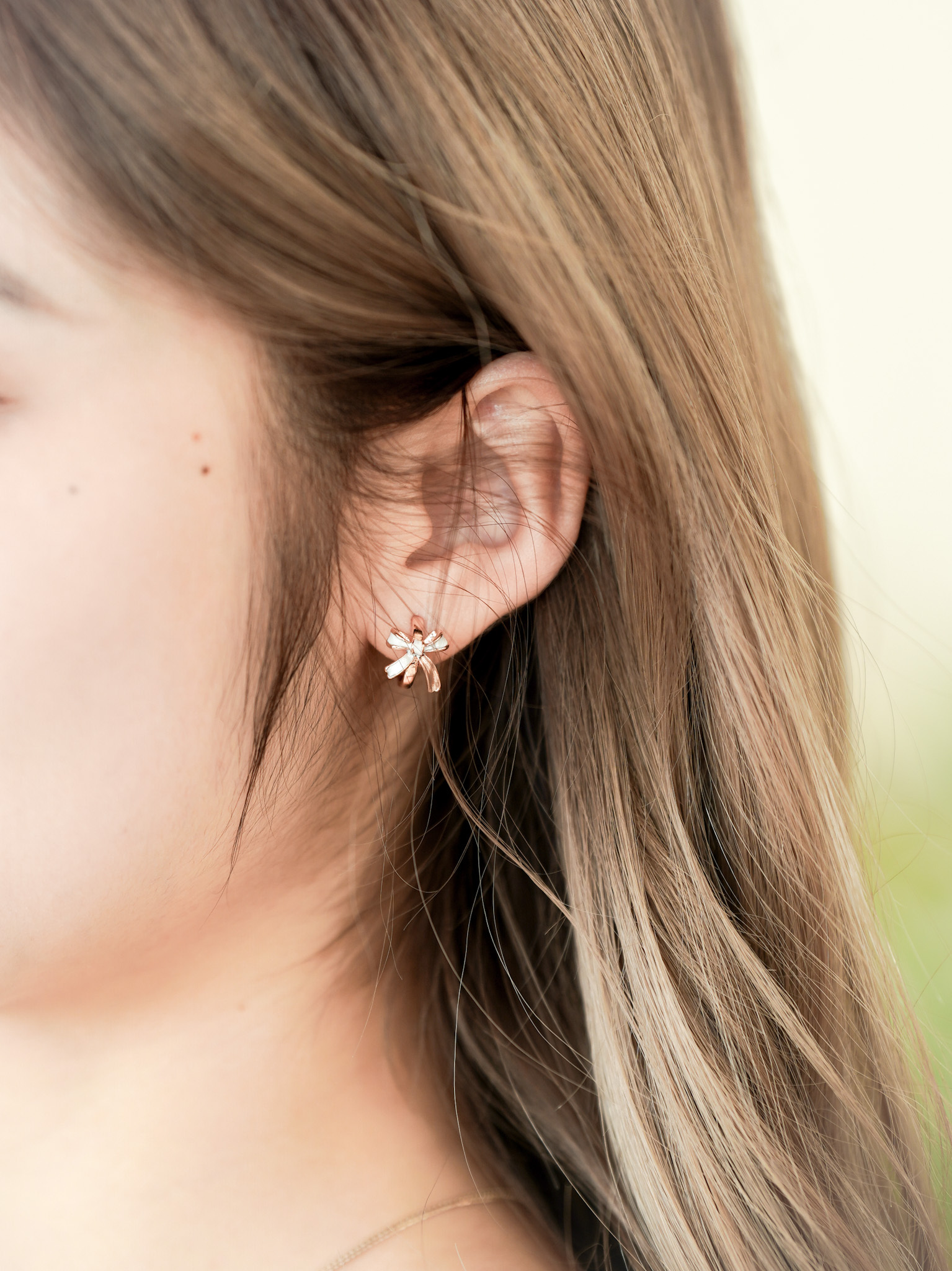 AC123 Femme Ribbon Earrings