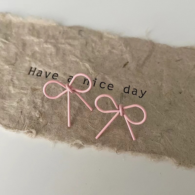 G35線狀蝴蝶結耳貼