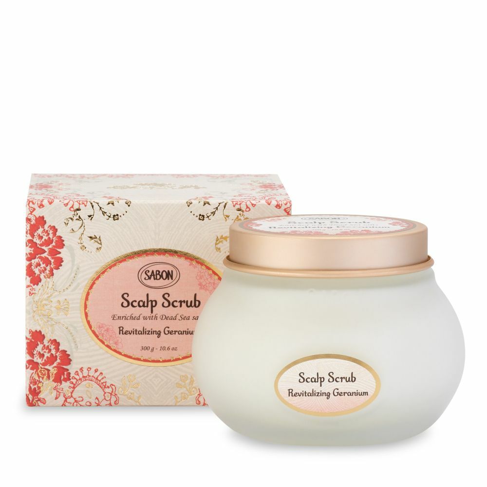 SABON Revitalizing Geranium 活力天竺葵注氧活髮頭皮磨砂 300g
