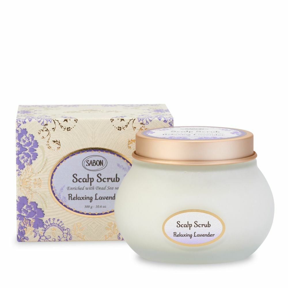 SABON Relaxing Lavender 療癒薰衣草注氧活髮頭皮磨砂 300g
