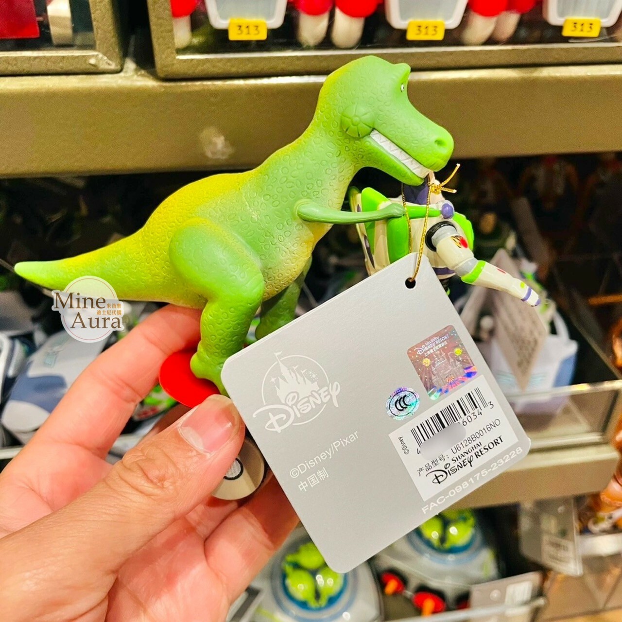 巴斯光年 Buzz Lightyear 抱抱龍 Rex 滑板車造型 玩具 迴力車 玩具總動員 Toy Story -上海迪士尼樂園