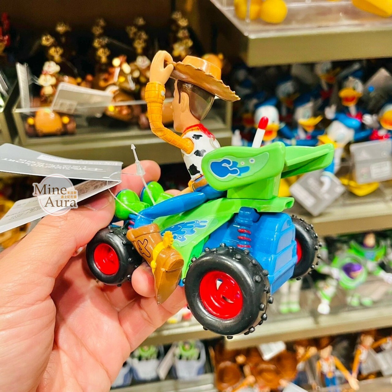 胡迪 Woody 遙控汽車造型 玩具 迴力車 玩具總動員 Toy Story -上海迪士尼樂園