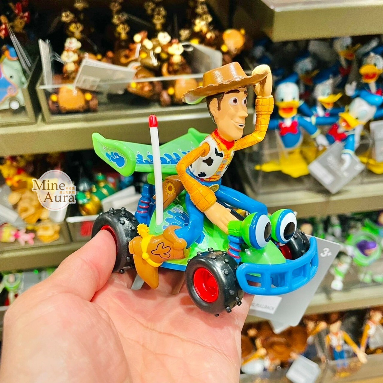 胡迪 Woody 遙控汽車造型 玩具 迴力車 玩具總動員 Toy Story -上海迪士尼樂園