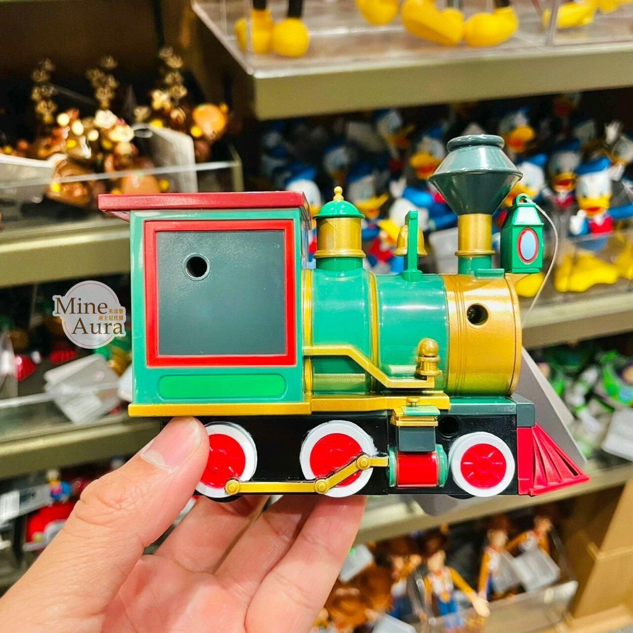 史迪奇 Stitch 火車頭造型 玩具 迴力車 星際寶貝 Lilo & Stitch -上海迪士尼樂園