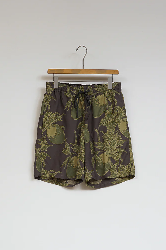 NIGEL CABOURN UTILITY SHORT BIHAR MANGO