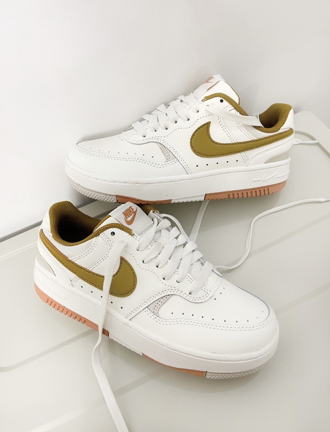 Nike Gamma Force 牛奶糖 皮革 復古 拼接 DX9176-105預購