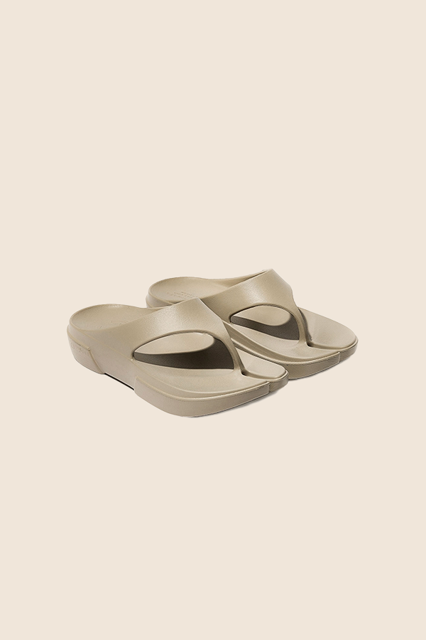 PAES - 01分趾涼拖鞋 -砂棕