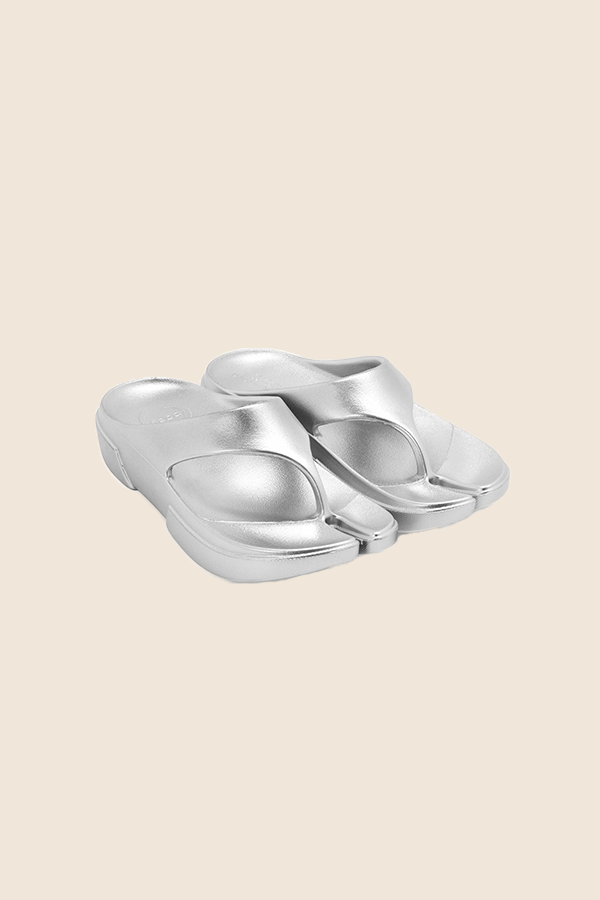 PAES - 01分趾涼拖鞋 - 太空銀
