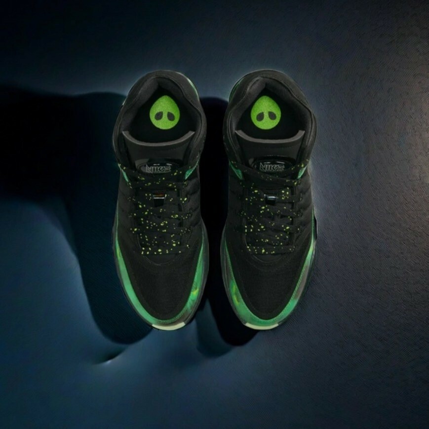 Nike Air Zoom GT Hustle 2 x Victor Wembanyama Alien 聯名 外星人 黑 綠 籃球鞋 FZ7310900
