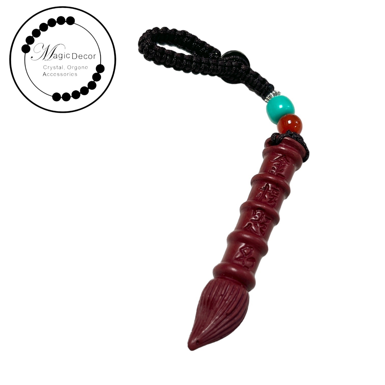 260124 - C72 (四綠) 紫金砂金榜提名文昌筆掛件1件