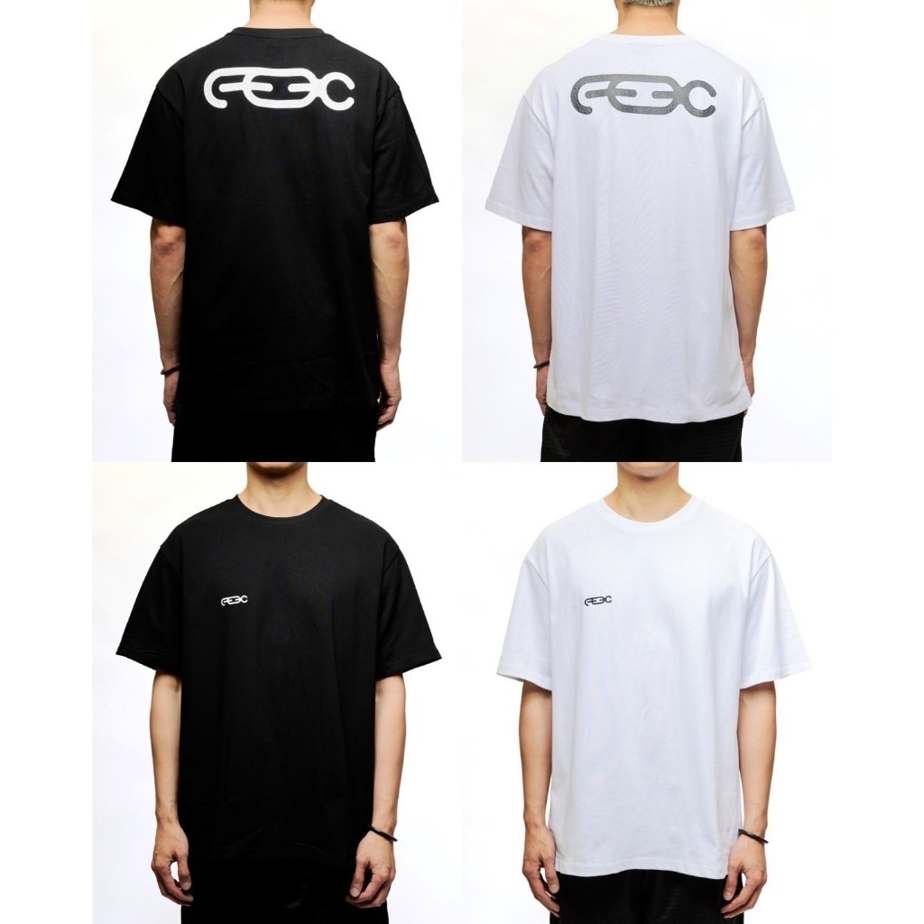 Fe3c 裂紋字體Logo短袖 T