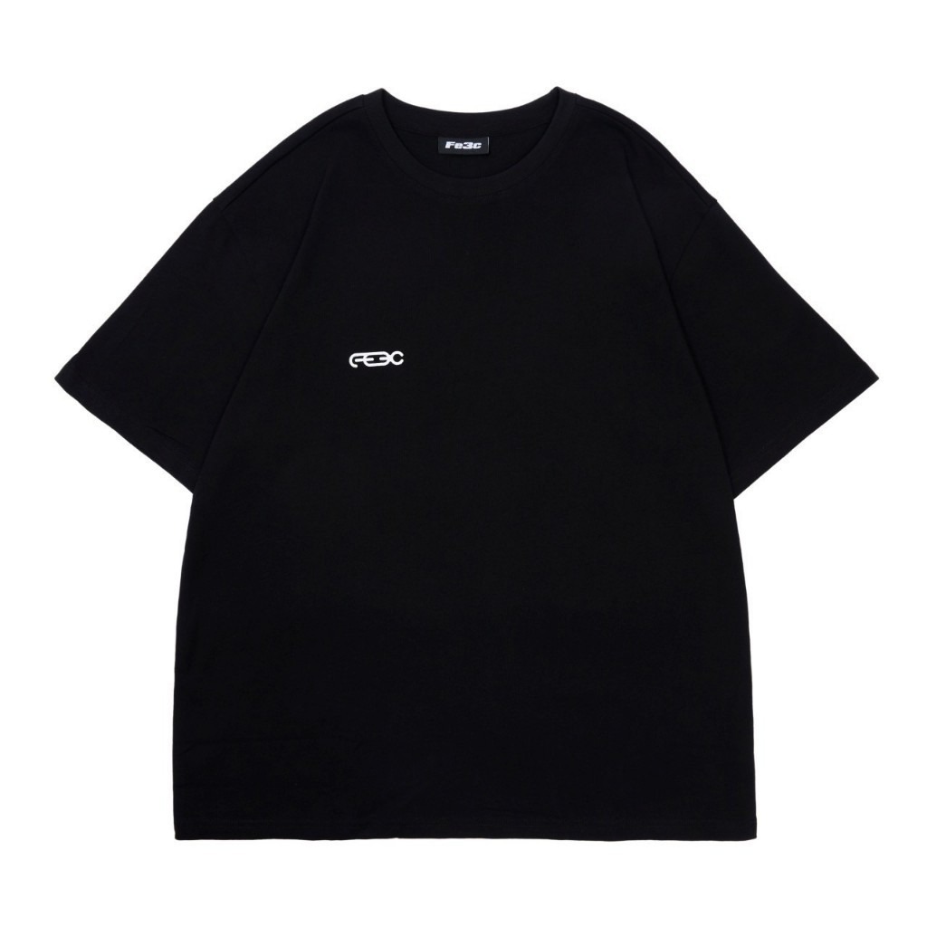 Fe3c 裂紋字體Logo短袖 T