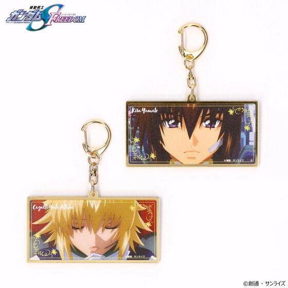 Pbandai 預訂2024/7月 機動戦士ガンダムSEED FREEDOM キラ・カガリバースデイシリーズ アクリルチャーム （全2種）