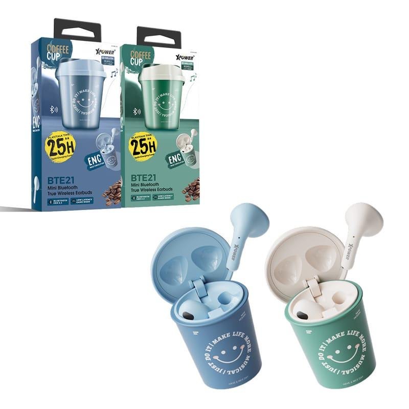 XPower BTE21 迷你藍牙5.3真無線耳機