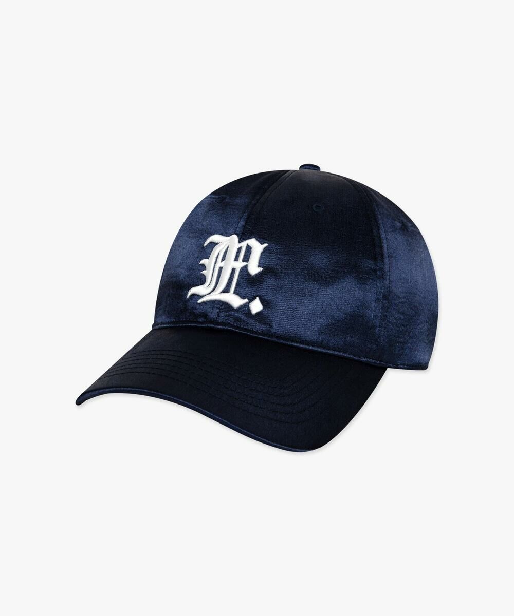 LMC GOTHIC SATIN 6PANEL CAP NAVY
