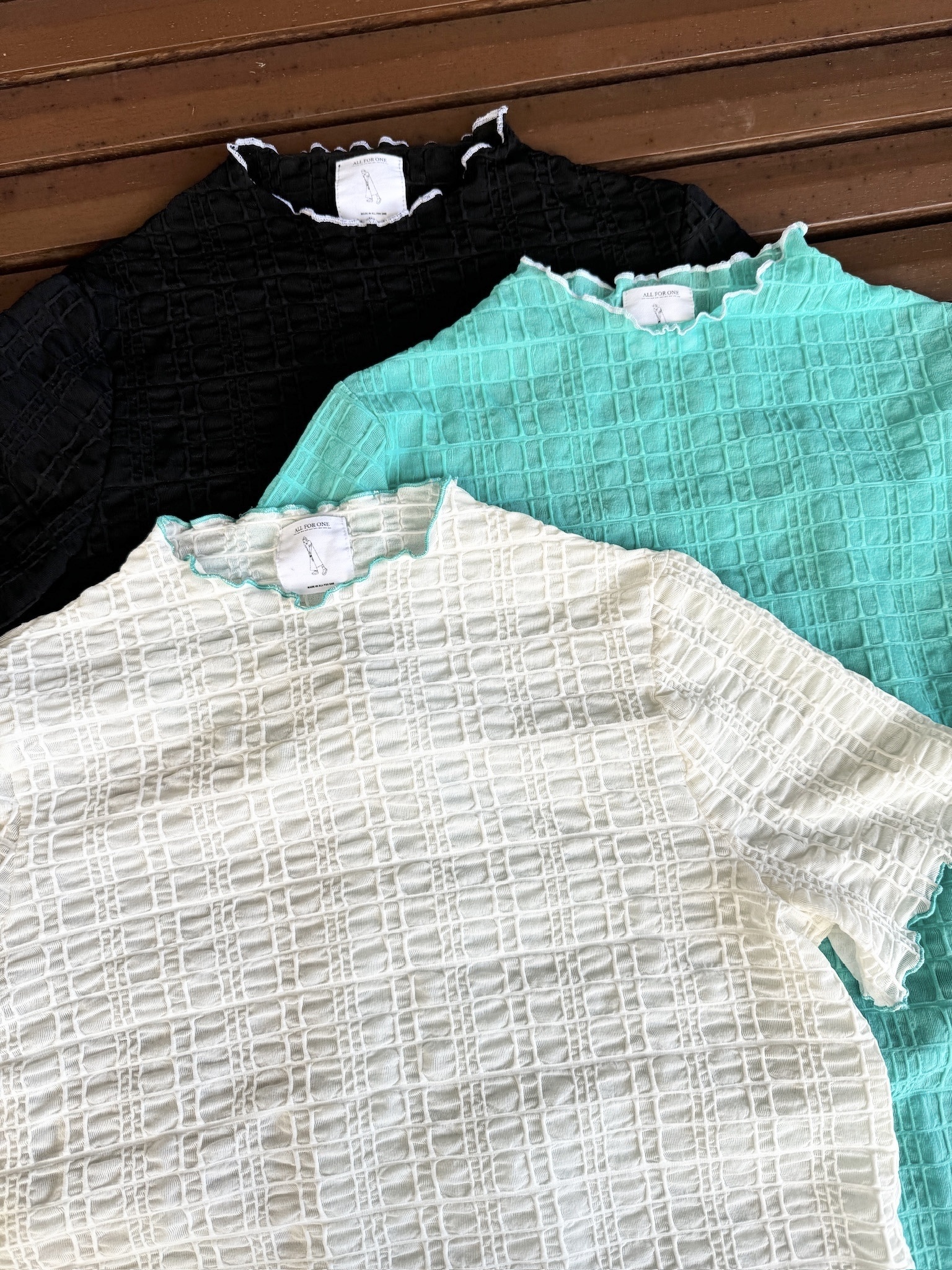 SALE 新色!Vol.100 撞色格格紋inner