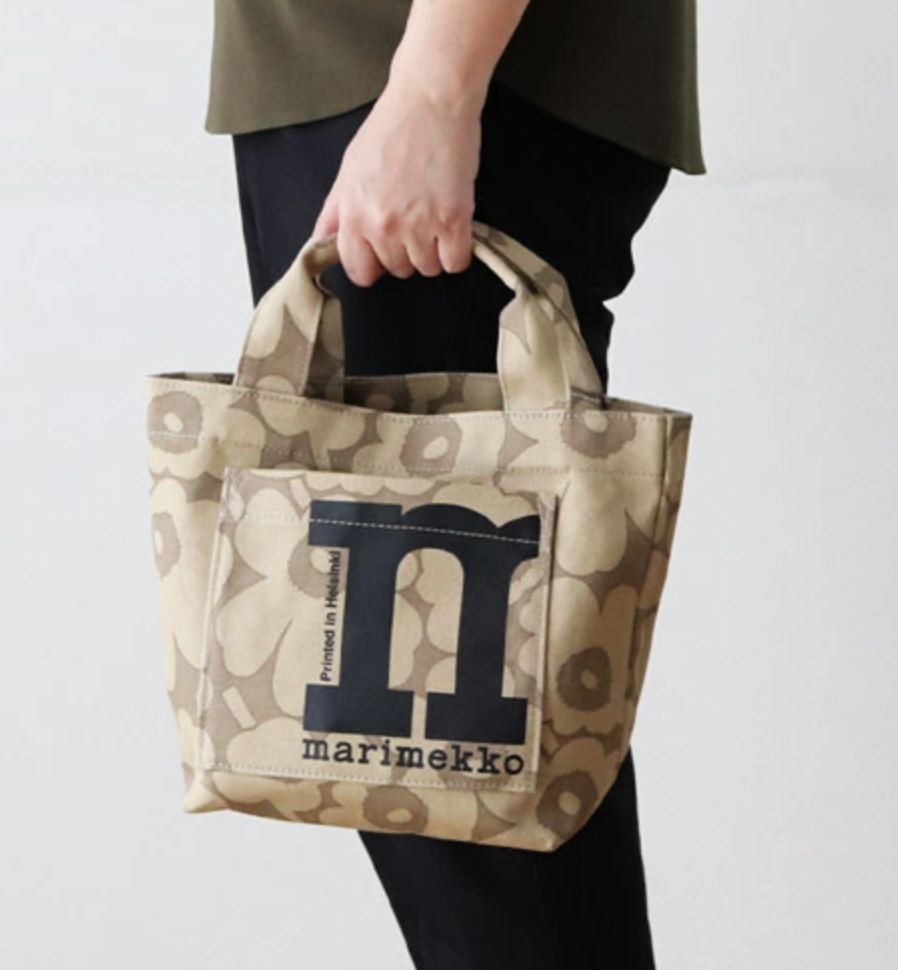代購現貨 | Marimekko日本限定 手挽tote bag| Light Brown Monogram