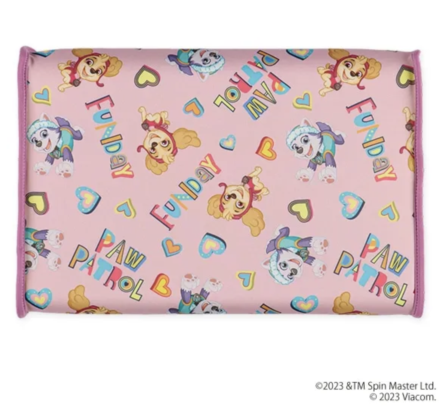 Paw Patrol 柔軟記憶棉兒童枕頭-粉紅色