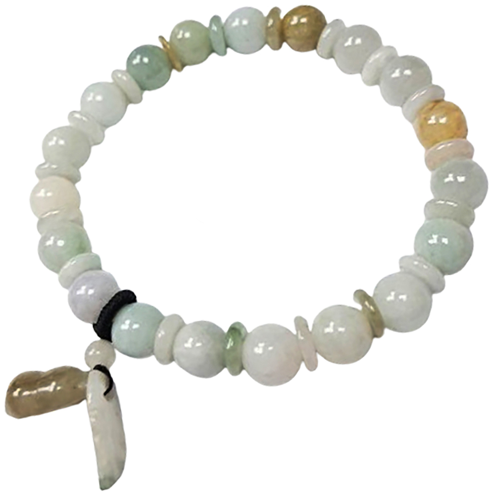 花生+緬甸玉手珠8mm【十方】134892