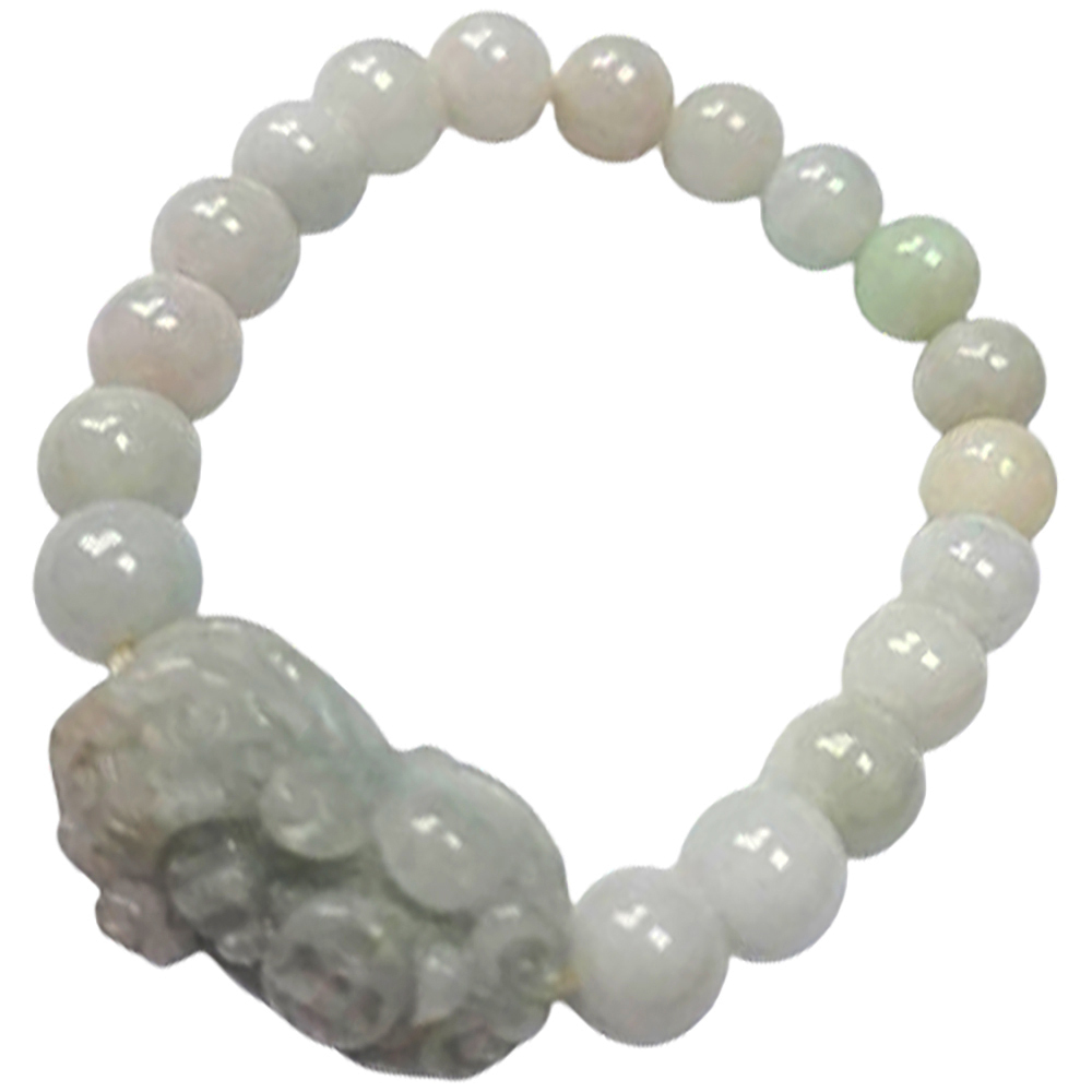 豼貅{緬甸玉}開運手珠8mm【十方】135808