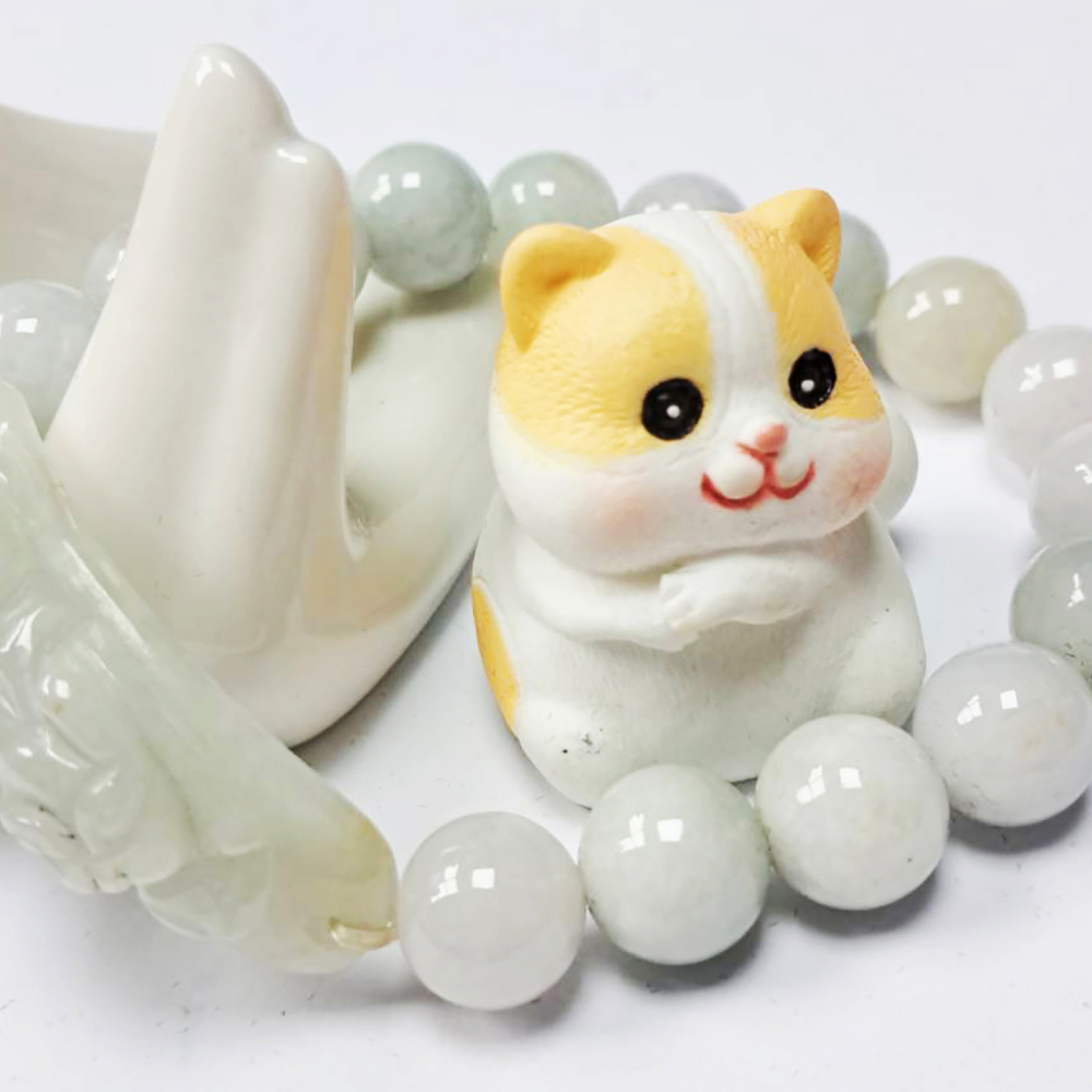 玉貔貅+手珠10mm【十方】146587