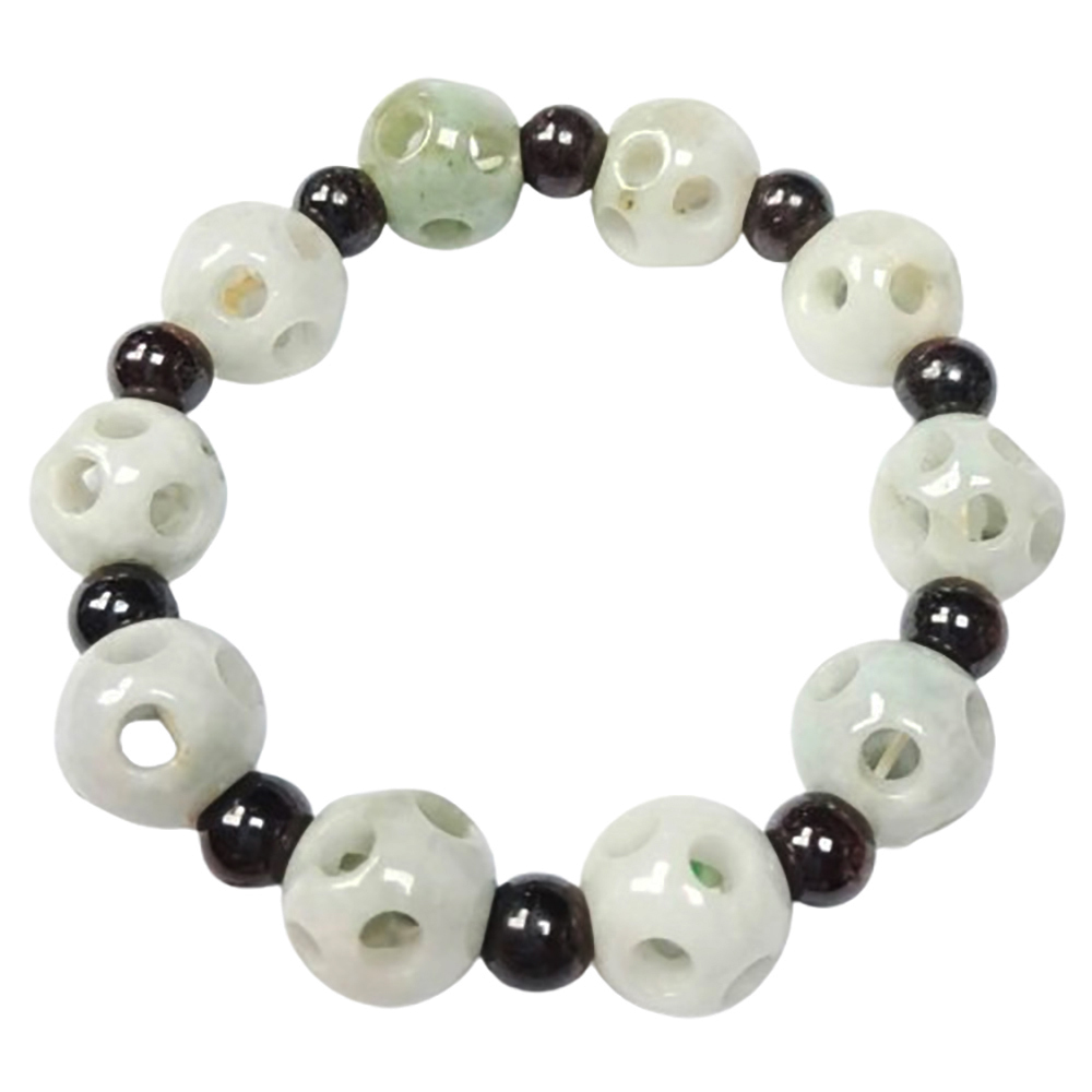 路路通玉珠手珠14mm【十方】137981