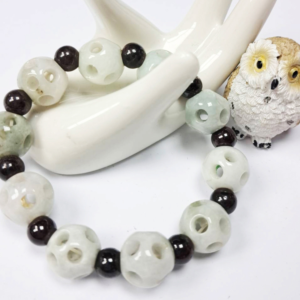 路路通玉珠手珠14mm【十方】137981