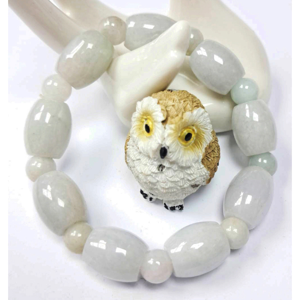 玉鼓珠+玉手珠 6 mm【十方】146586