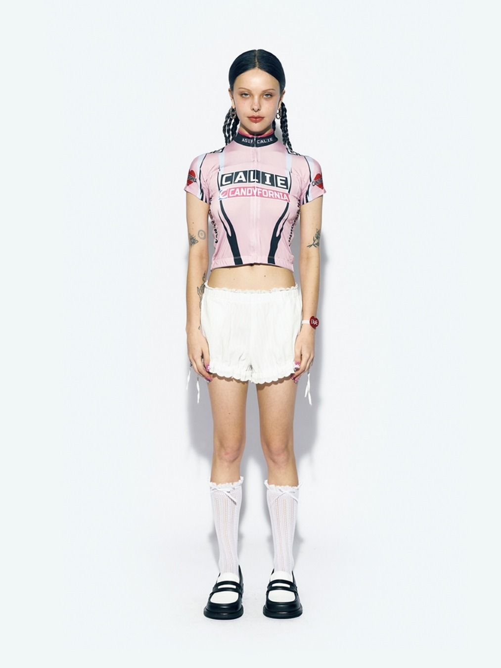 as if calie] RIBBON BALLOON SHORT PANTS