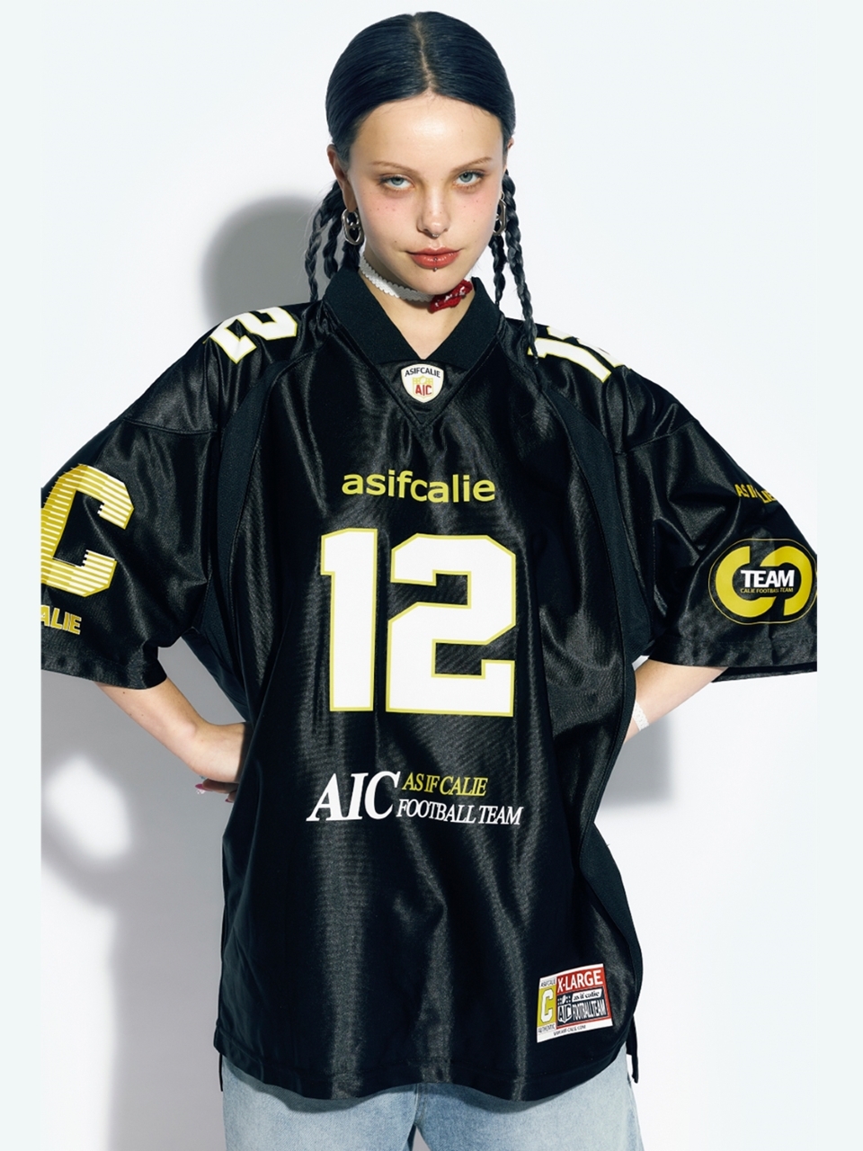 [as if calie] CALIE FOOTBALL JERSEY