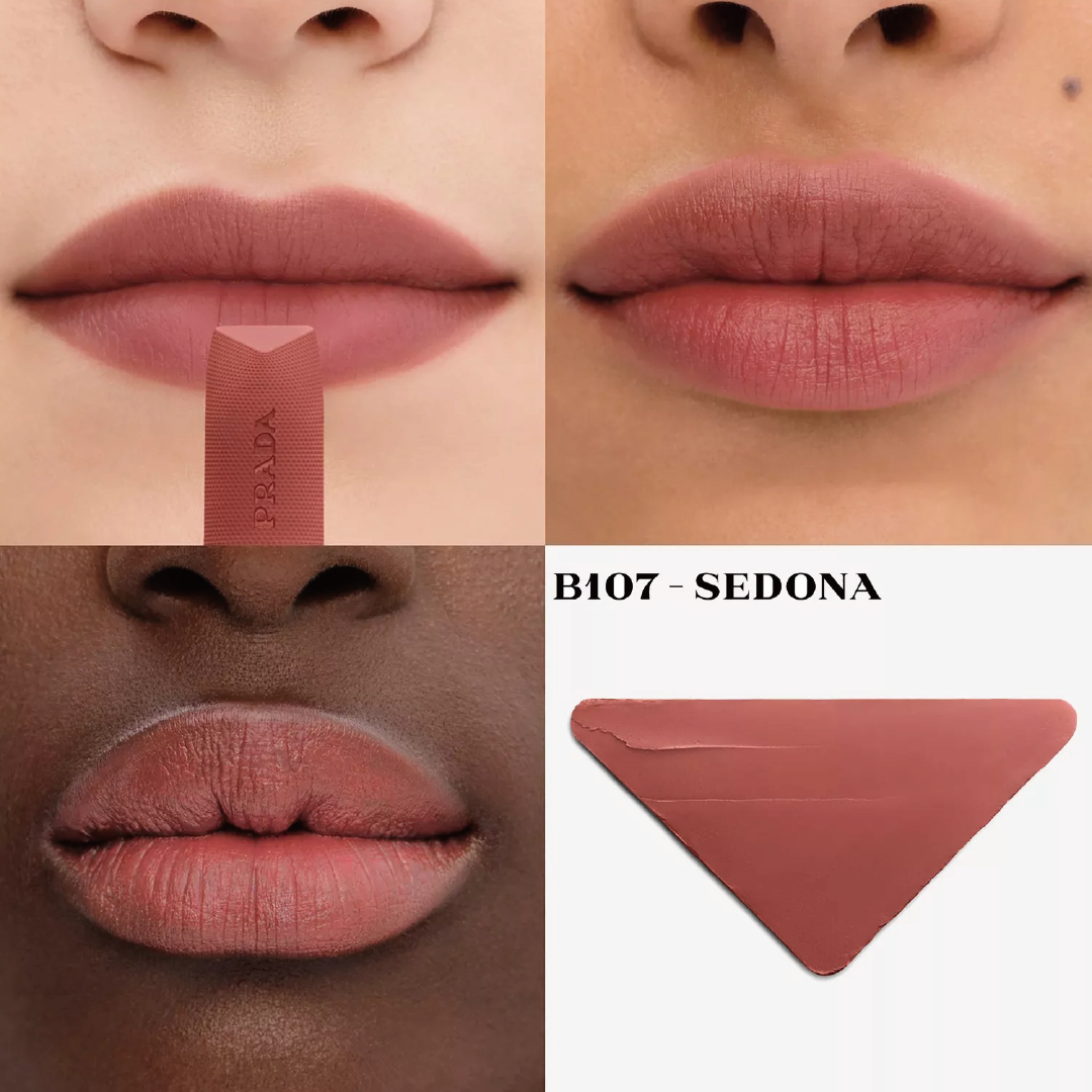 Prada - Hyper Matte Nudes refillable lipstick 3.8g #B107