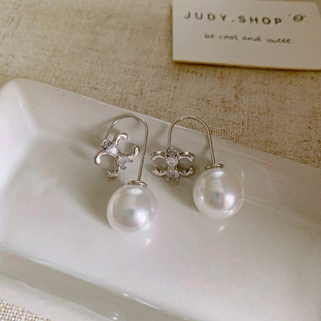 銀鑽凱旋門 吊墜後扣夢幻珍珠系