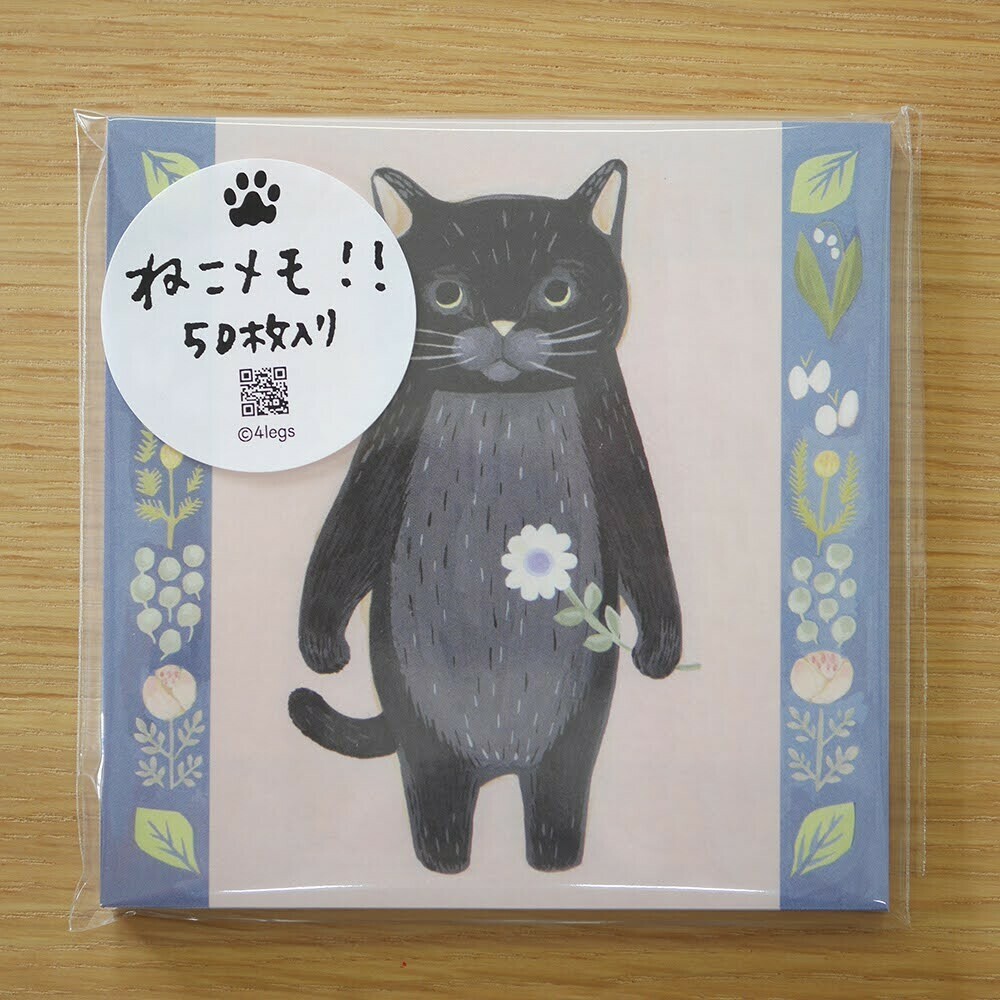 日本 4legs 插畫家 便條紙 50入  #4