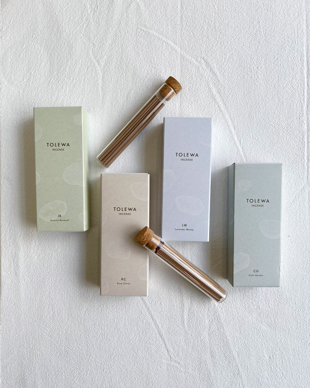 TOLEWA 系列線香 平靜花園｜大香
