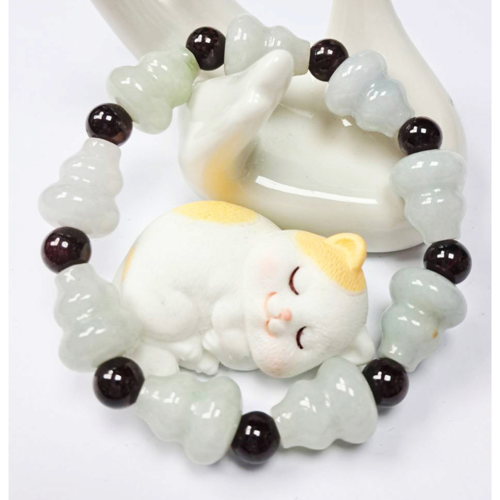 玉葫蘆平安健康手珠13mm【十方】146588