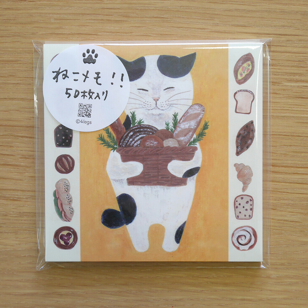 日本 4legs 插畫家 便條紙 50入  #19