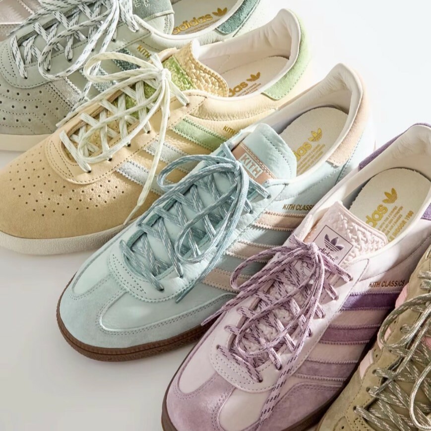 Kith Classics x adidas Originals Samba 聯名 馬卡龍配色 四季 休閒鞋